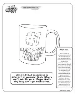 Just Ask A Sista comic strip about fathers by AnimatorWorks