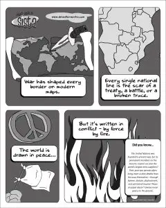 Just Ask A Sista comic strip on countries and maps by AnimatorWorks