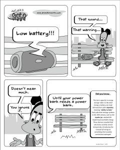 Just Ask A Sista comic strip by AnimatorWorks reflecting on experiences and lessons learned.